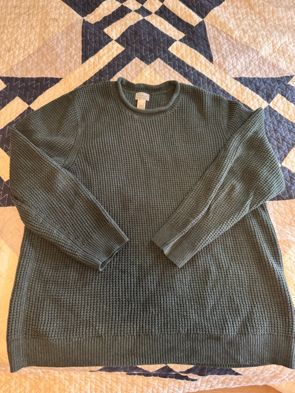 LL Bean Sweater - Charcoal - 3XLT